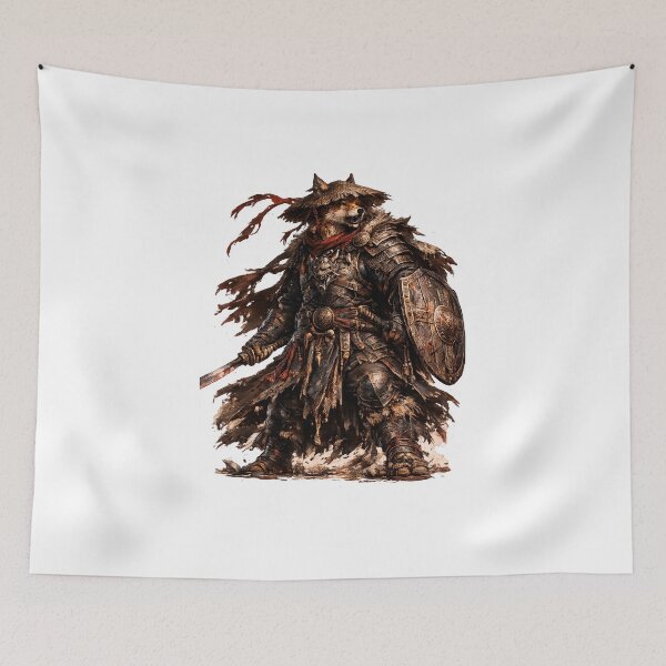 Item preview, Fox Samurai Warrior designed and sold by FyreHorse Designs.