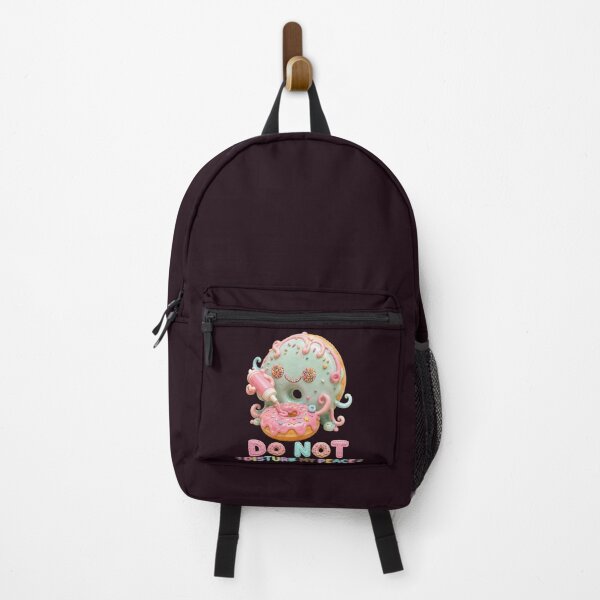 Item preview, Donut Disturb My Peace – Cute Kawaii Donut Pun Design designed and sold by PropGiantStudio.