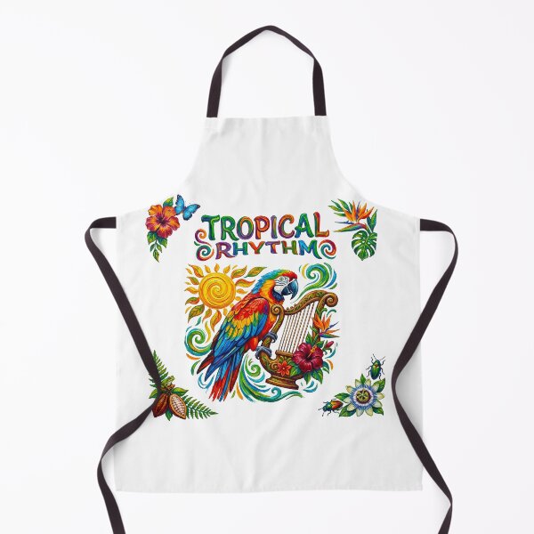 Item preview, Macaw Playing Harp designed and sold by TeeARTHY.
