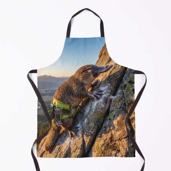 Item preview, Rock Climbing Platypus Is Summit Bound designed and sold by Tridentulus.