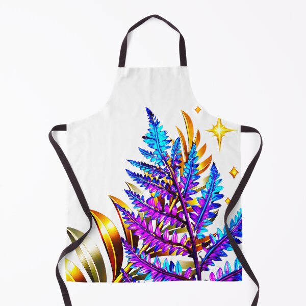 Item preview, ✨ MIDNIGHT FERNS ✨– ELECTRIC BOTANICA SERIES - white background designed and sold by WheelieGdArt.