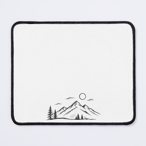 Item preview, Mountain Landscape Line Art designed and sold by Gregorio26.