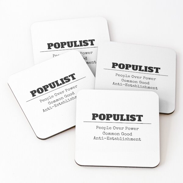 Item preview, Populist Political Foundations designed and sold by Sticky Truth.