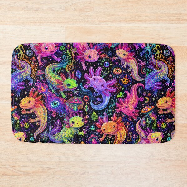 Item preview, Neon Axolotl Chaos designed and sold by ITSimagination.