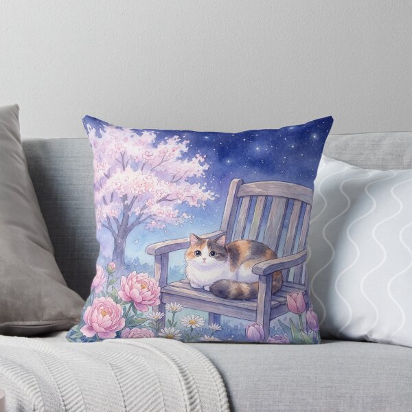 Item preview, Calico Night designed and sold by LeoLemonAIart.
