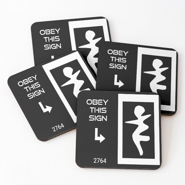 Item preview,  Obey this sign No. 2764 designed and sold by porfysoundtrack.