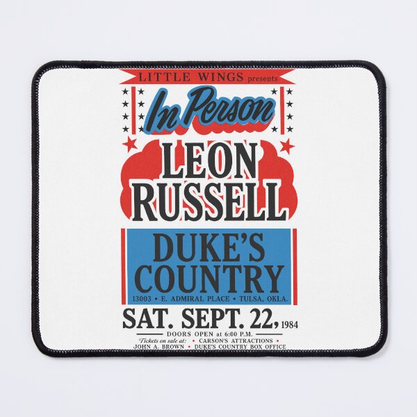 Item preview, Leon Russell ------- Vintage Poster Art designed and sold by AestheticNow.
