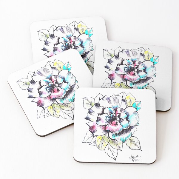 Item preview, Color Spot Flower designed and sold by ArtistsAtticWI.