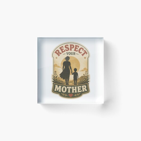Item preview, Respect Your Mother, Respect Your Mother T-Shirt, Retro vintage style designed and sold by ACHIZ.