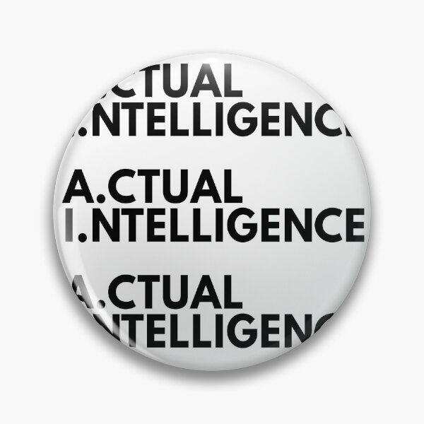 Item preview, A.ctual I.ntelligence designed and sold by the-craft-shop.