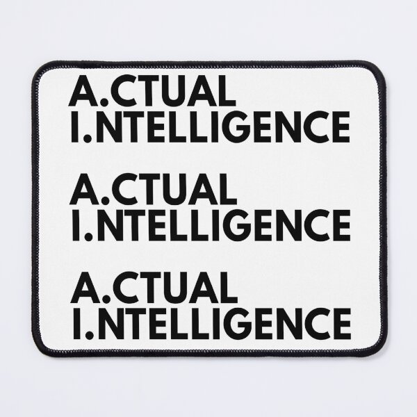 Item preview, A.ctual I.ntelligence designed and sold by the-craft-shop.