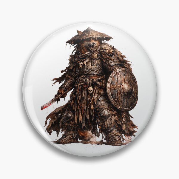 Item preview, Ronin Kitsune Warrior designed and sold by FyreHorse Designs.