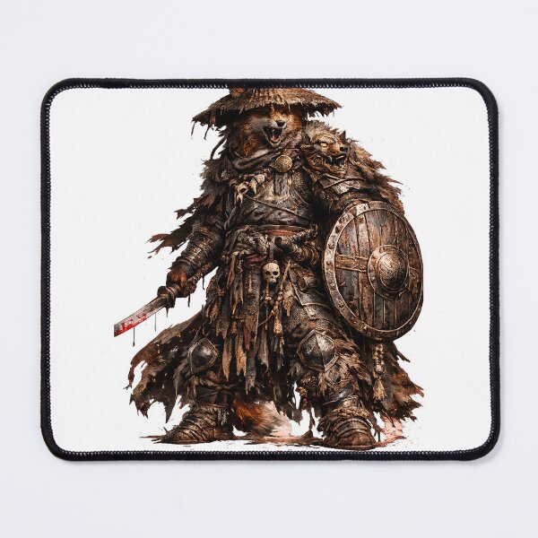 Item preview, Ronin Kitsune Warrior designed and sold by FyreHorse Designs.
