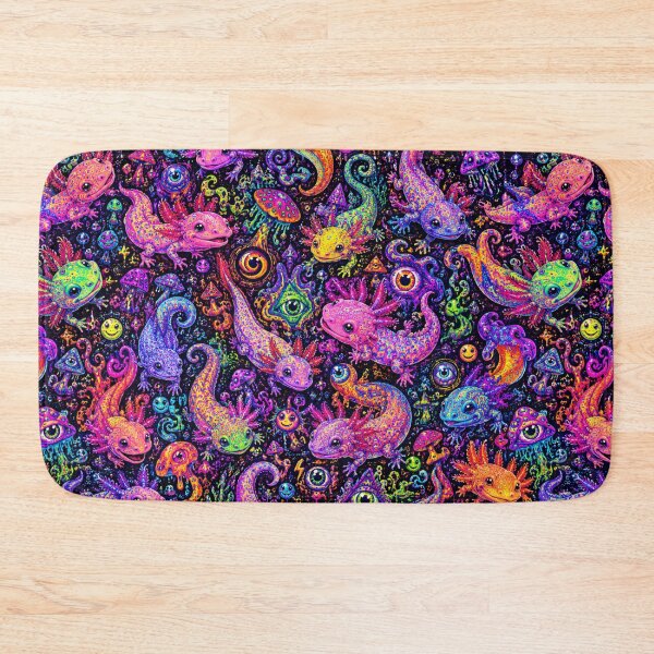 Item preview, Neon Axolotl Chaos 2 designed and sold by ITSimagination.