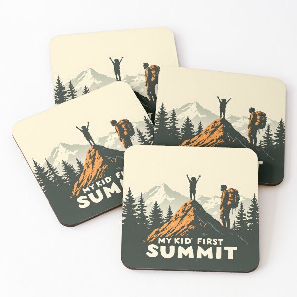 Item preview, My Kid's First Summit Backpacking Parent designed and sold by NorthingShop.