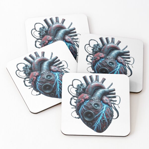 Item preview, Industrial Cybernetic Bass Speaker Heart designed and sold by BassLineDesign.