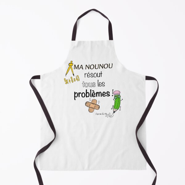 Item preview, My nanny solves all the problems – funny gift idea for an exceptional nanny designed and sold by Pennie & cie.