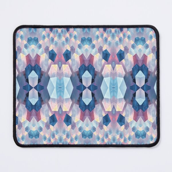 Item preview, Dreamy Pastel Crystal Geometric Pattern Abstract Aesthetic Design designed and sold by Sachie's Studio.