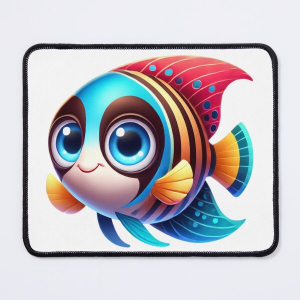Item preview, Adorable Masked Angelfish designed and sold by Sillytoe.