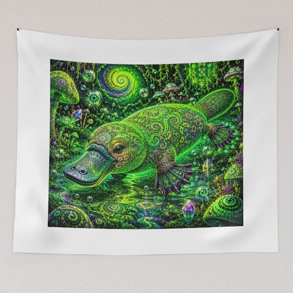 Item preview, Neon Swamp Platypus designed and sold by ITSimagination.