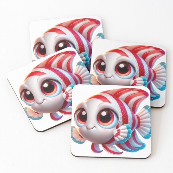 Item preview, Adorable Peppermint Angelfish designed and sold by Sillytoe.