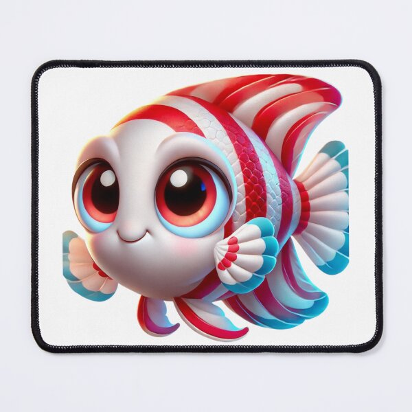 Item preview, Adorable Peppermint Angelfish designed and sold by Sillytoe.