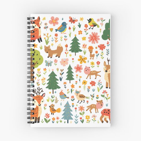 Item preview, Cute Forest Animals and Trees Nature Design designed and sold by DervoTeck2767.