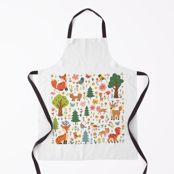 Item preview, Cute Forest Animals and Trees Nature Design designed and sold by DervoTeck2767.