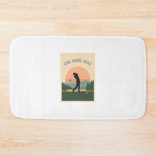 Item preview, One More Hole Funny Vintage Golf Country Club Retro Design designed and sold by jojodebondy.