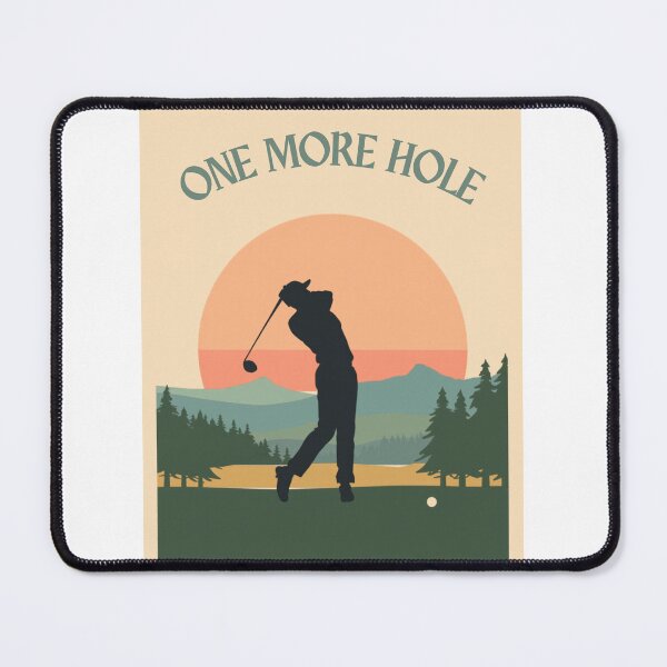 Item preview, One More Hole Funny Vintage Golf Country Club Retro Design designed and sold by jojodebondy.