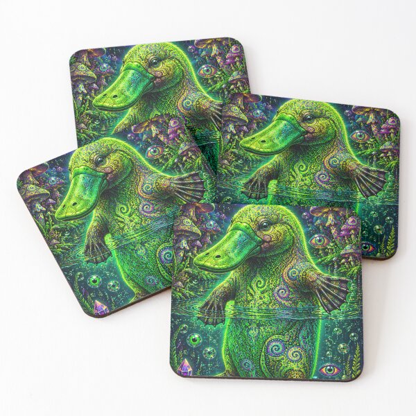 Item preview, Cosmic Neon Platypus designed and sold by ITSimagination.