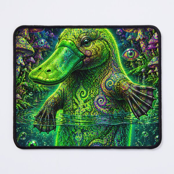 Item preview, Cosmic Neon Platypus designed and sold by ITSimagination.