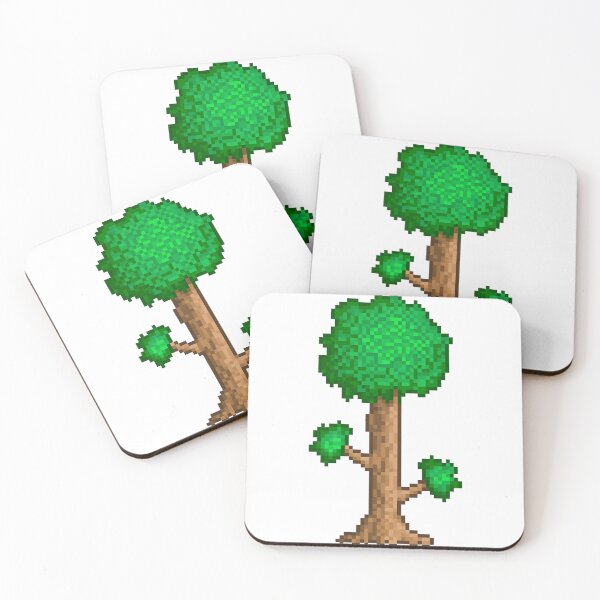 Item preview, Terraria Tree Logo designed and sold by Trendmaxxing.