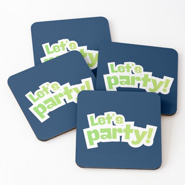 Item preview, Funny phrase Let's Party designed and sold by MundoZoe.