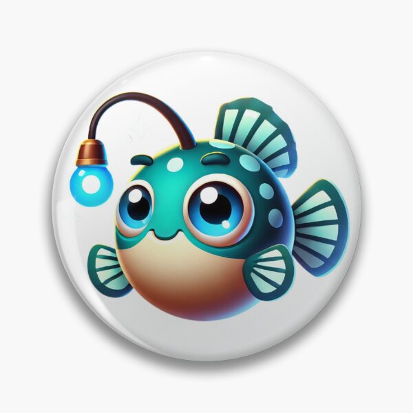 Item preview, Adorable Anglerfish designed and sold by Sillytoe.