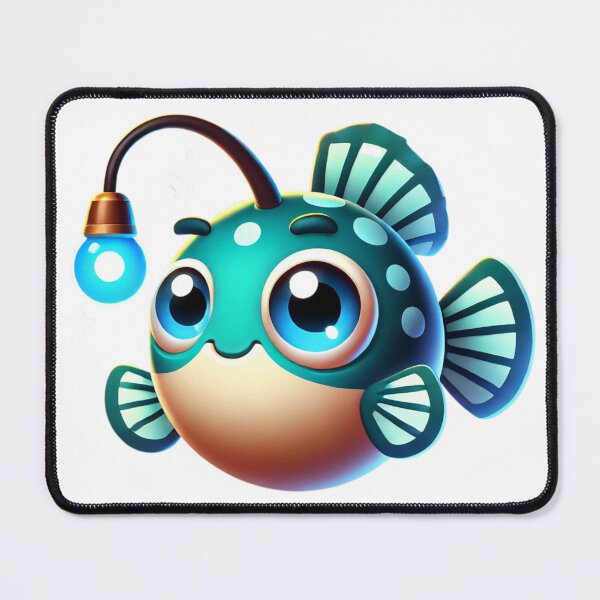 Item preview, Adorable Anglerfish designed and sold by Sillytoe.