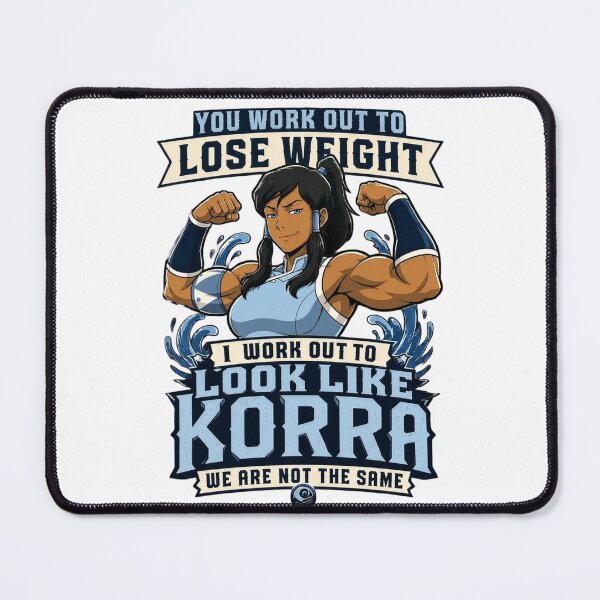 Item preview, Korra Workout Motivation Graphic | Avatar The Legend of Korra Gym Shirt designed and sold by Tumblerina.