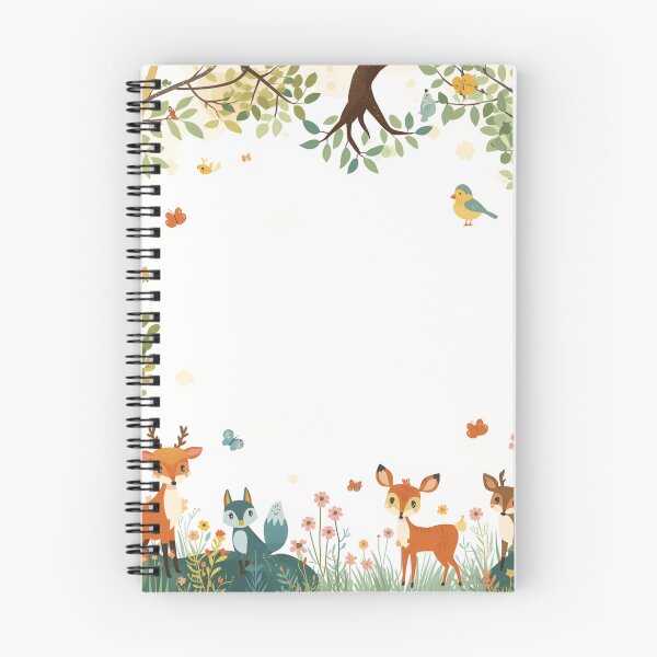 Item preview, Whimsical Woodland Animals Tree Nature Art Design designed and sold by DervoTeck2767.