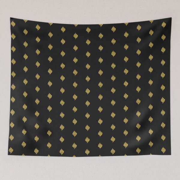 Item preview, Golden CRT pixel pattern designed and sold by FilBlue.