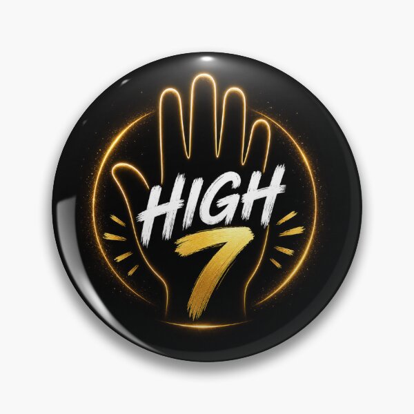 Item preview, High 7 designed and sold by BeHappyGoLucky.