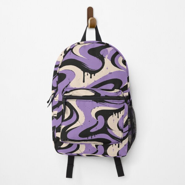 Item preview, Purple Black Street Art Pattern designed and sold by American Spirit.