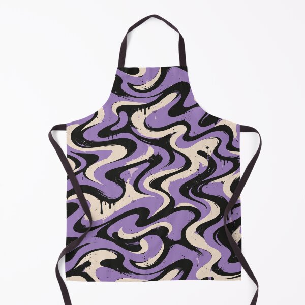 Item preview, Purple Black Street Art Pattern designed and sold by American Spirit.