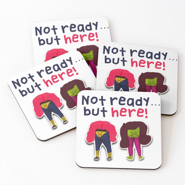 Item preview, Not Ready… But Here designed and sold by SamanthaCreate.
