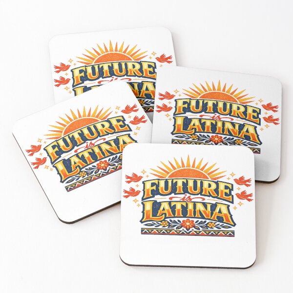 Item preview, Future Is Latina Retro Empowerment Design designed and sold by Dresut.