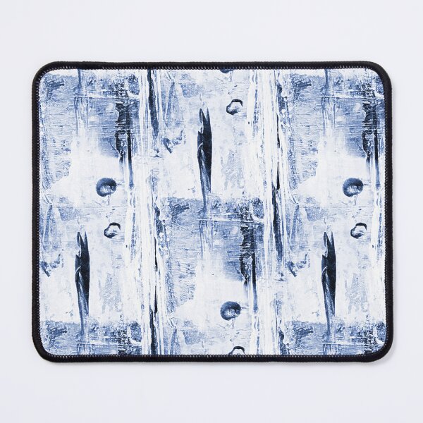 Item preview, Abstract Grunge Magical Forest in Monochromatic Blue designed and sold by Artistestella.