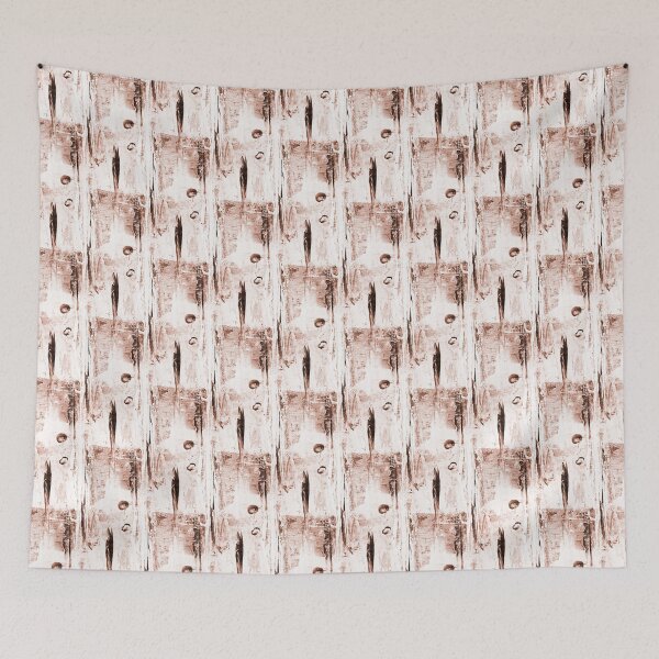 Item preview, Abstract Grunge Magical Forest in Monochromatic Brown designed and sold by Artistestella.