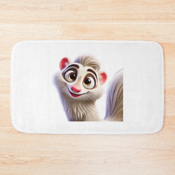 Item preview, Adorable Angora Ferret designed and sold by Sillytoe.