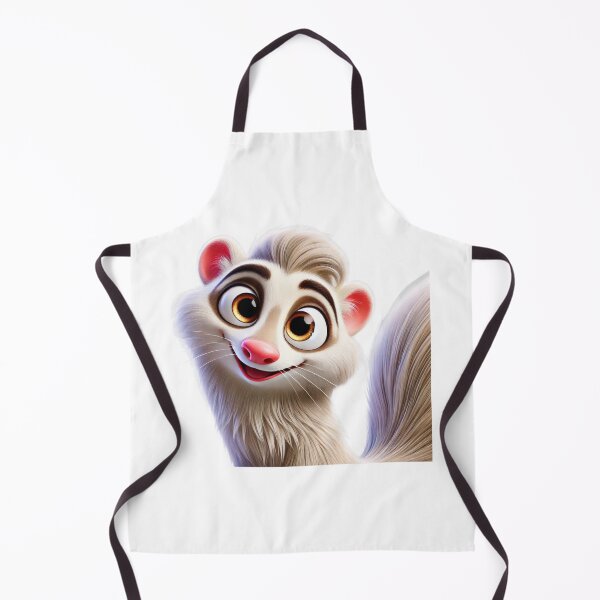 Item preview, Adorable Angora Ferret designed and sold by Sillytoe.