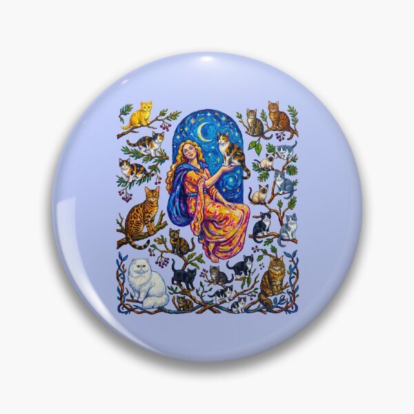Item preview, Vintage Cat Goddess Mystical designed and sold by TeeARTHY.