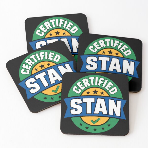 Item preview, Certified Stan Funny Fan Culture Badge designed and sold by TeeTimeTreasure.